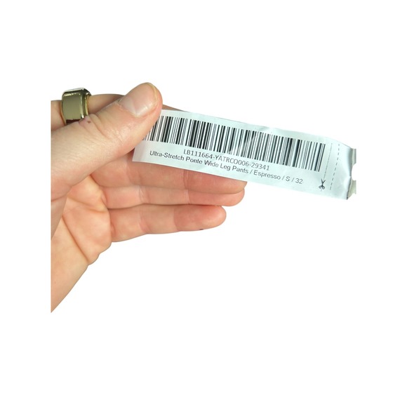 Quince Ultra-Stretch Ponte Wide Leg Pants Espresso Brown High Rise Small - Picture 8 of 8